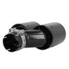 Car 2‑1 Rear Exhaust Tip Y Pipe Dual 93mm Outlet Single 63mm Inlet Modification Universal