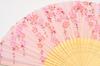 Silk Fan with Fan Boxed Cherry [Hasegawa] Women's Case, (Weeping Blossom)