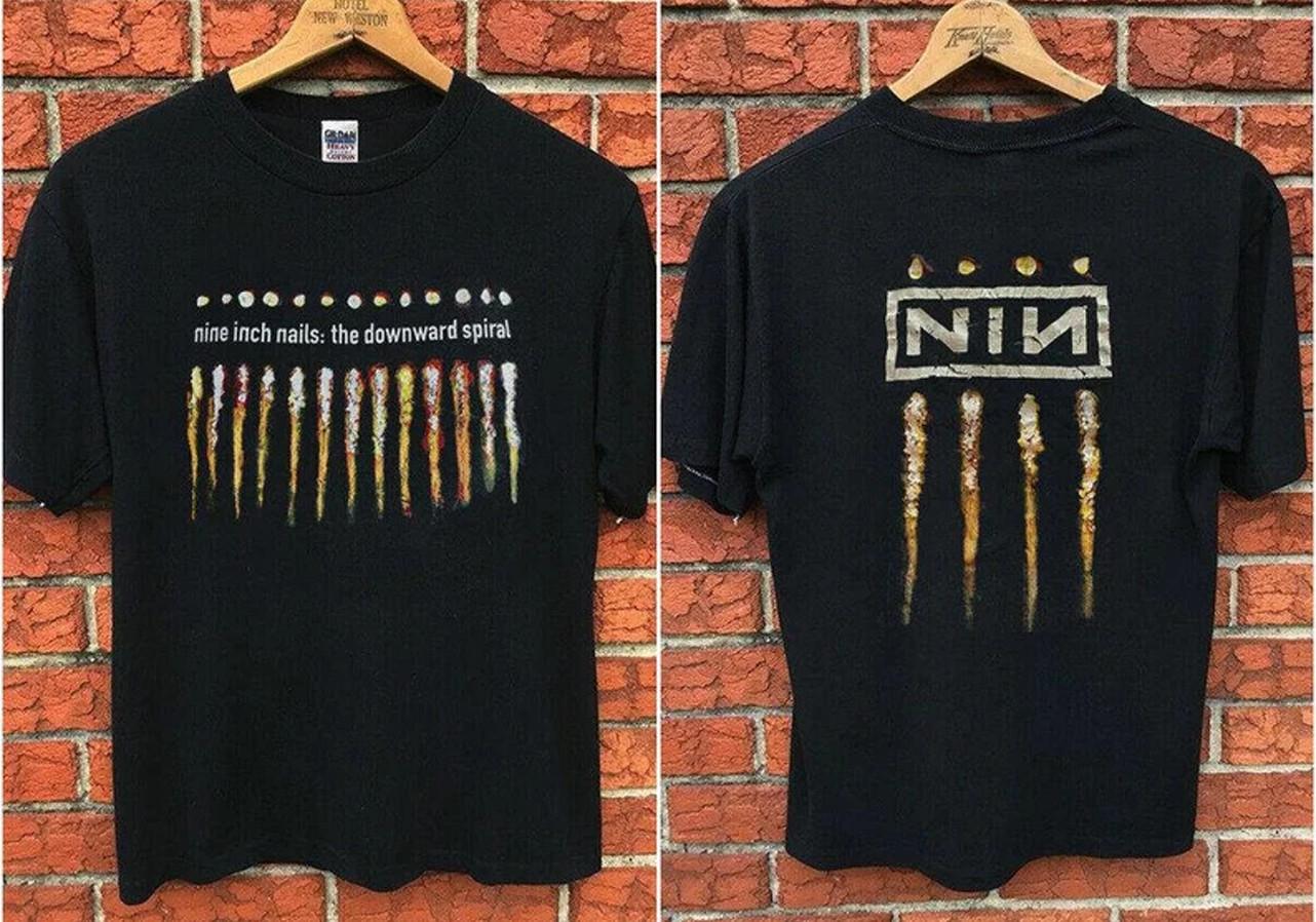 Nine Inch Nails Downward Spiral Tour Vtg 1994 reprint 16D490 M