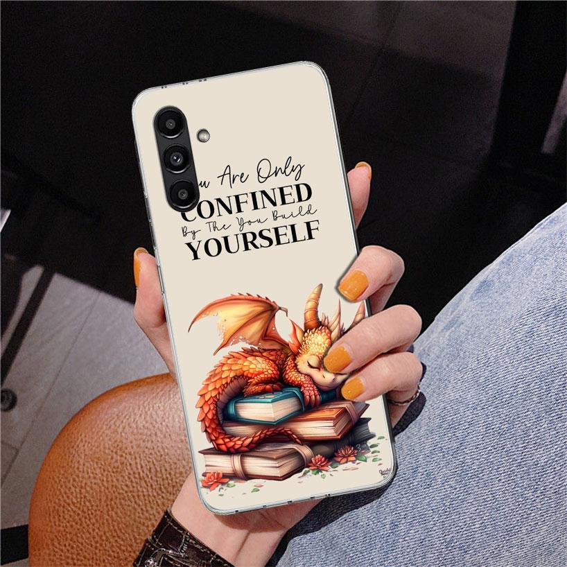F-Fourth W-Wing Dragon Phone Case For Samsung Galaxy A17 A16 A15 A14 A13 A57 A56 A55 A54 A53 A37 A36 A35 A34 A33 A26 A25 A24 A23
