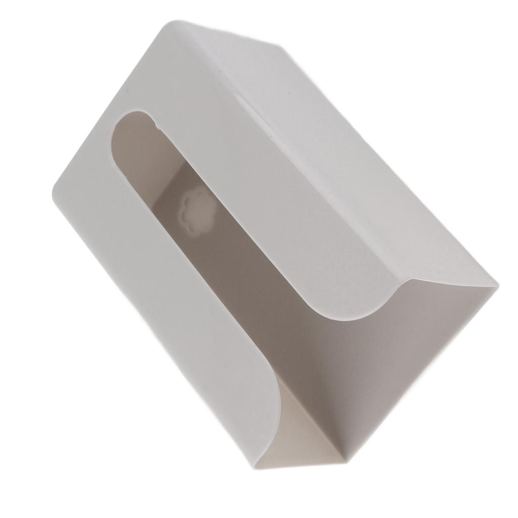 No Drilling Wall Mounted Tissue Holder Paper Towel Box Toilet Paper Organizer for Home Use