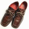 JEFFRY-WEST Made In England U-Tip Business Shoes Size 8 26.5 Brown Men’s(USED)