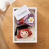 Handmade Crochet Graduation Doll Keychain Gift Box Set Wool Yarn Cartoon Figure Decoration Graduation Keepsake