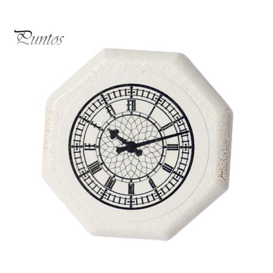 

Модель настінного годинника Реалістичні аксесуари Яскравий колір Ляльковий будиночок Настінний годинник Меблі Іграшка для зйомки Реквізит білий
