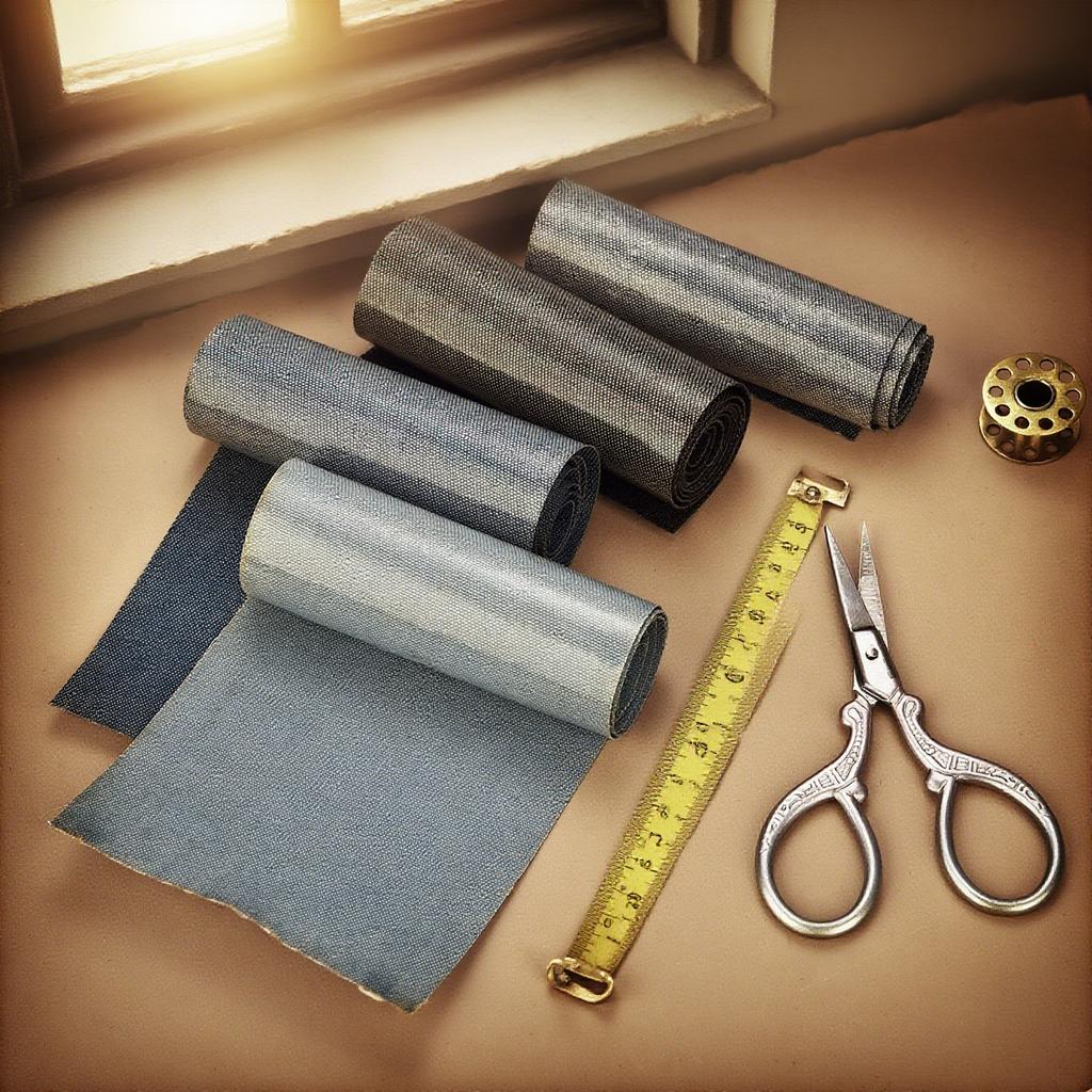 8cm X 51cm Jean Iron on Patches Rectangle Black Blue Patch for Inside and Outside Denim Garment Jacket Hole Repairing Decoration