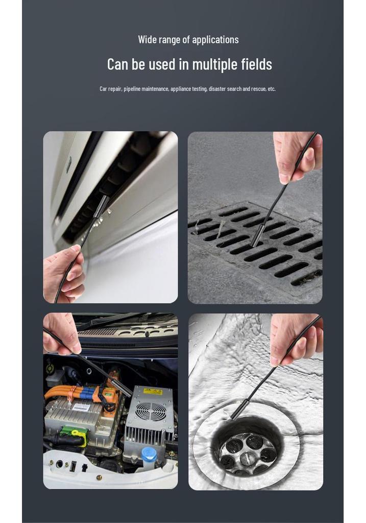 10m/5m HD Industrial Endoscope Camera - Engine Repair Visual Probe