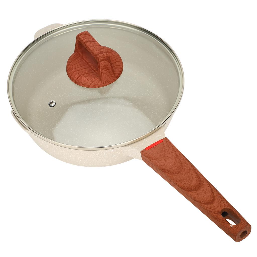 Maifan Stein Bratpfanne Professionell Verhindert Anhaften Leichte Reinigung Effizientes Gleichmäßiges Erhitzen Kochen