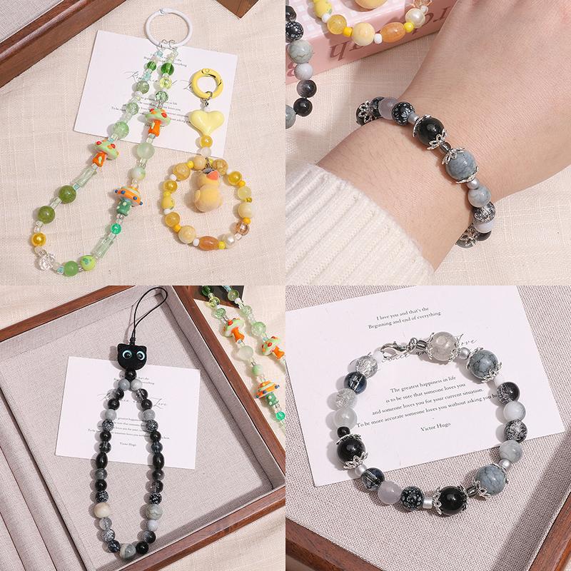 3-12mm 30g/bag Mixed Style Glass Beads DIY Bracelet Necklace Earrings Jewelry Accessories