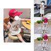 Cartoon Girl Summer Tank Dress With Cotton Fabric For Toddler Kids