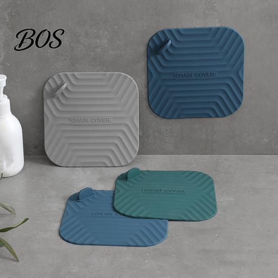 Cockroach Prevention Drain Cover Shower Tub Stopper, Waterproof Silicone Floor with Odor Blocking Handle, Universal Size Debris Catcher for