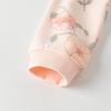 DAVE & BELLA Girls' Floral Print Long-Sleeved Pajama Set