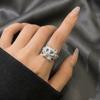 Open Band Open Ring Adjustable Fit Index Finger Ring Elegant Cat Open Ring  Gift for Cat Lovers