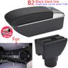 For Hyundai Getz Armrest Box Car Storage Box Car Accessories  Interior Details Retrofit Parts PU Leather Easy Installation
