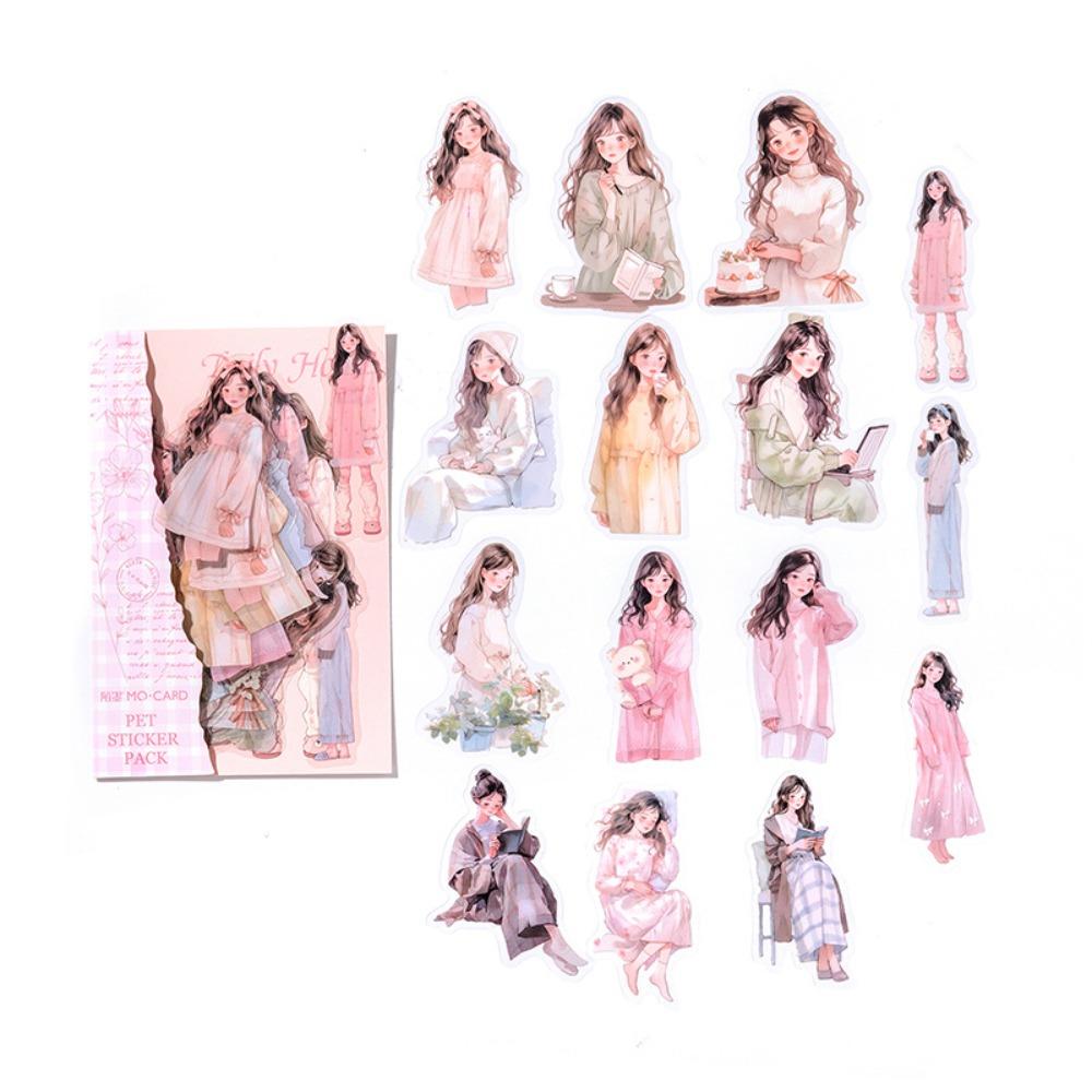 

30 шт. Каваї Матеріал для скрапбукінгу Етикетка Креативні Канцелярські Декоративні Наліпки Приладдя для скрапбукінгу Style B