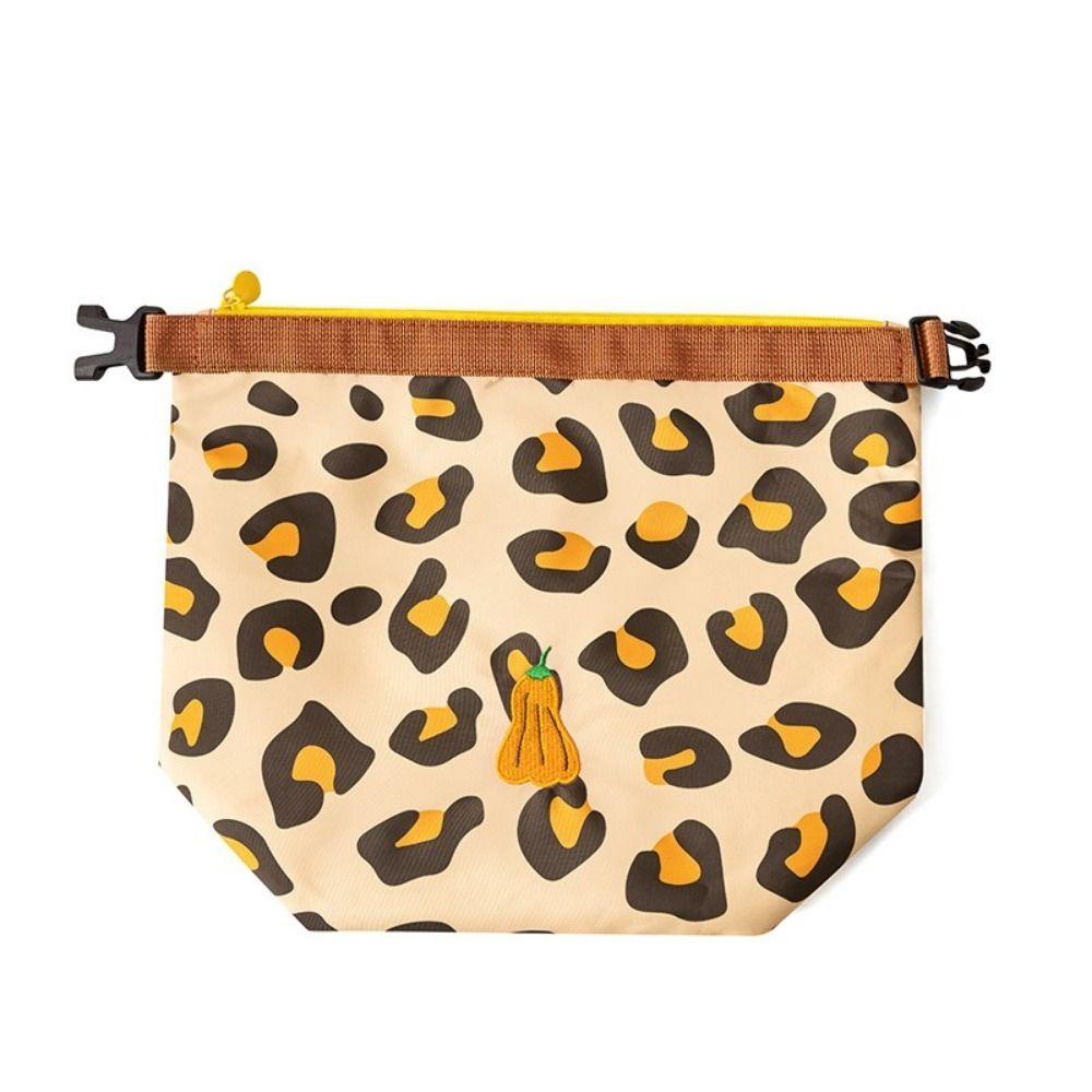 Foldable Food Box Bag Large Capacity Picnic Bag Cartoon Insulated Bag Vegetable Storage