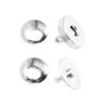 50 Sets Magnetic Button Clasp Snaps 14x4mm Thick High Hardness DIY Magnetic Fasteners for