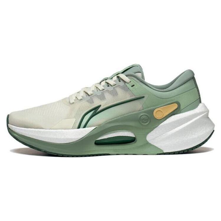 New LiNing Furious Rider 7.0 Wear Resistant Low Top Running Shoes Men's Green ARZT003-17