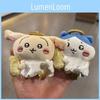 Christmas Angel Usagi Hachiware Plush Keychain With Soft Short Plush For Holiday Decor
