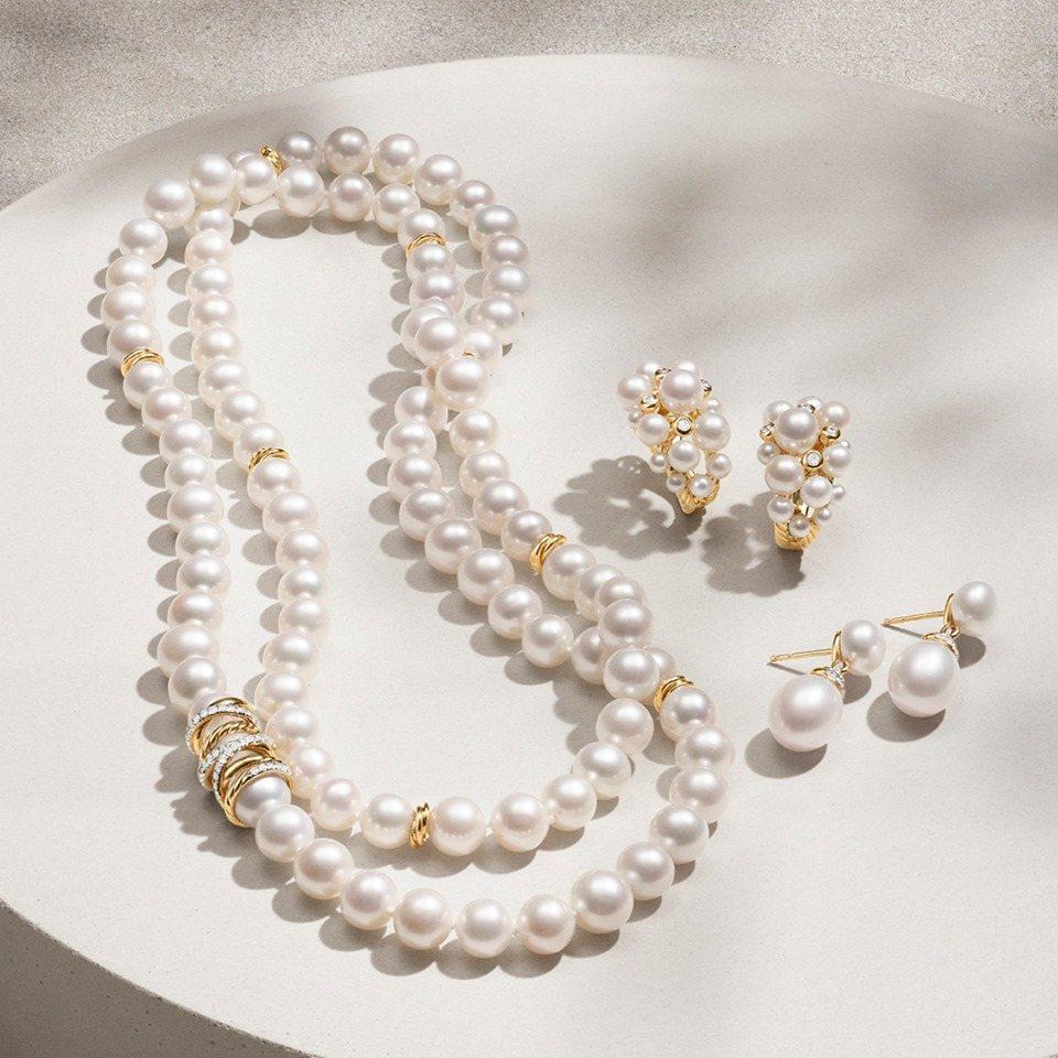 New Arrival 10mm Freshwater Pearl With Black Spinelle Sweater Necklace Fashion Natural Freshwater Pearl Jewelry S925 Necklace
