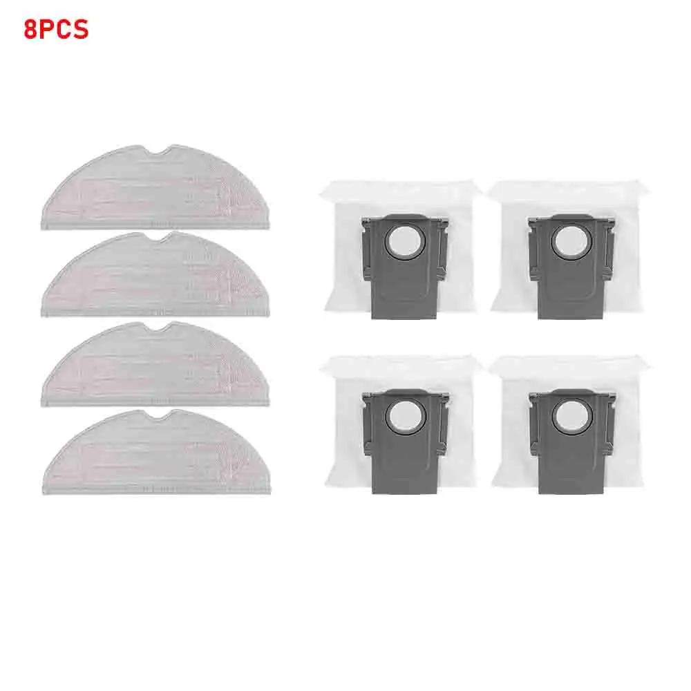 Mop Cloths Filters Main Side Brush Dust Bags Parts Fit For Roborock G11S Pro/S7 Pro Ultra/S7 Maxv Ultra/S7 MaxV/S7 MaxV Plus