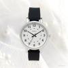 Field work CINDY YM134-5 BK Analog Wristwatch Silicone Belt Simple Cute Casual Everyday Use Static Reduction Black