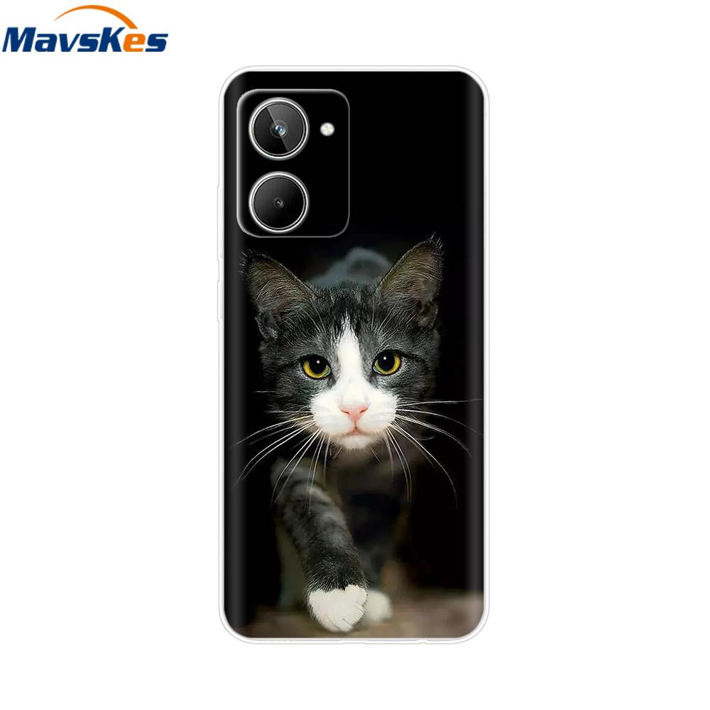 For Realme 10 Case Soft Transparent Back Cover Cases For OPPO Realme 10 4G Realme10 Silicone Bumper Phone Fundas Bags 6.4inch