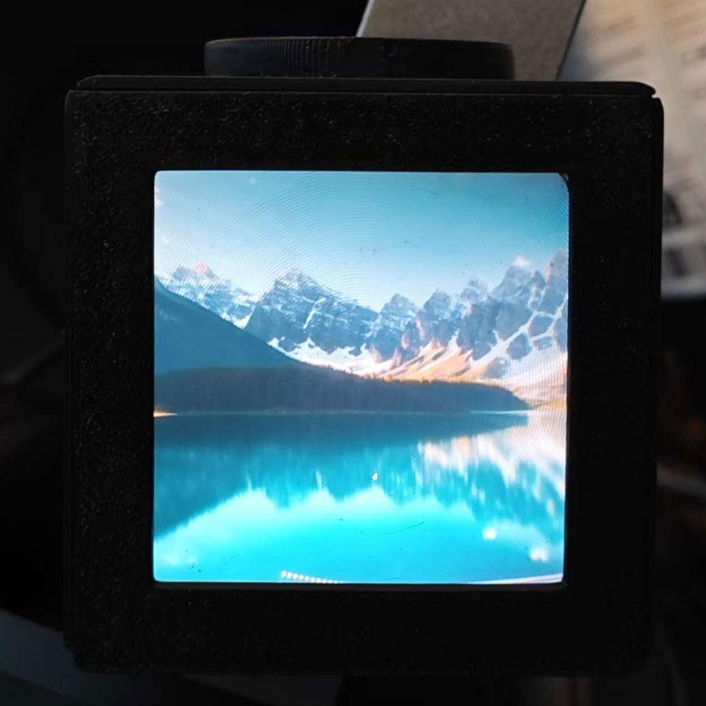 3D Printed Waist-Level Camera Viewfinder Practical Optical Viewfinder View Finder Frame For Personalized Photography Accessories