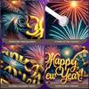 Clock Theme Banner Night Sky Background Night Sky Banner New Year Celebration Banner Sparkling Effect Happy New Year Decor
