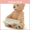 Funny Peek A Boo Teddy Bear Plush Blanket For Kids Perfect For Giggles And Playtime
