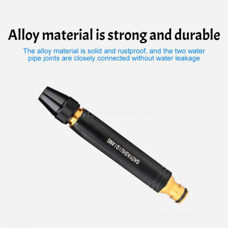 5/10/20PCS High Pressure Sprinkler Multifunction Aluminum Alloy Spray Nozzle Water Gun Car Accessories Connector Sprinkler