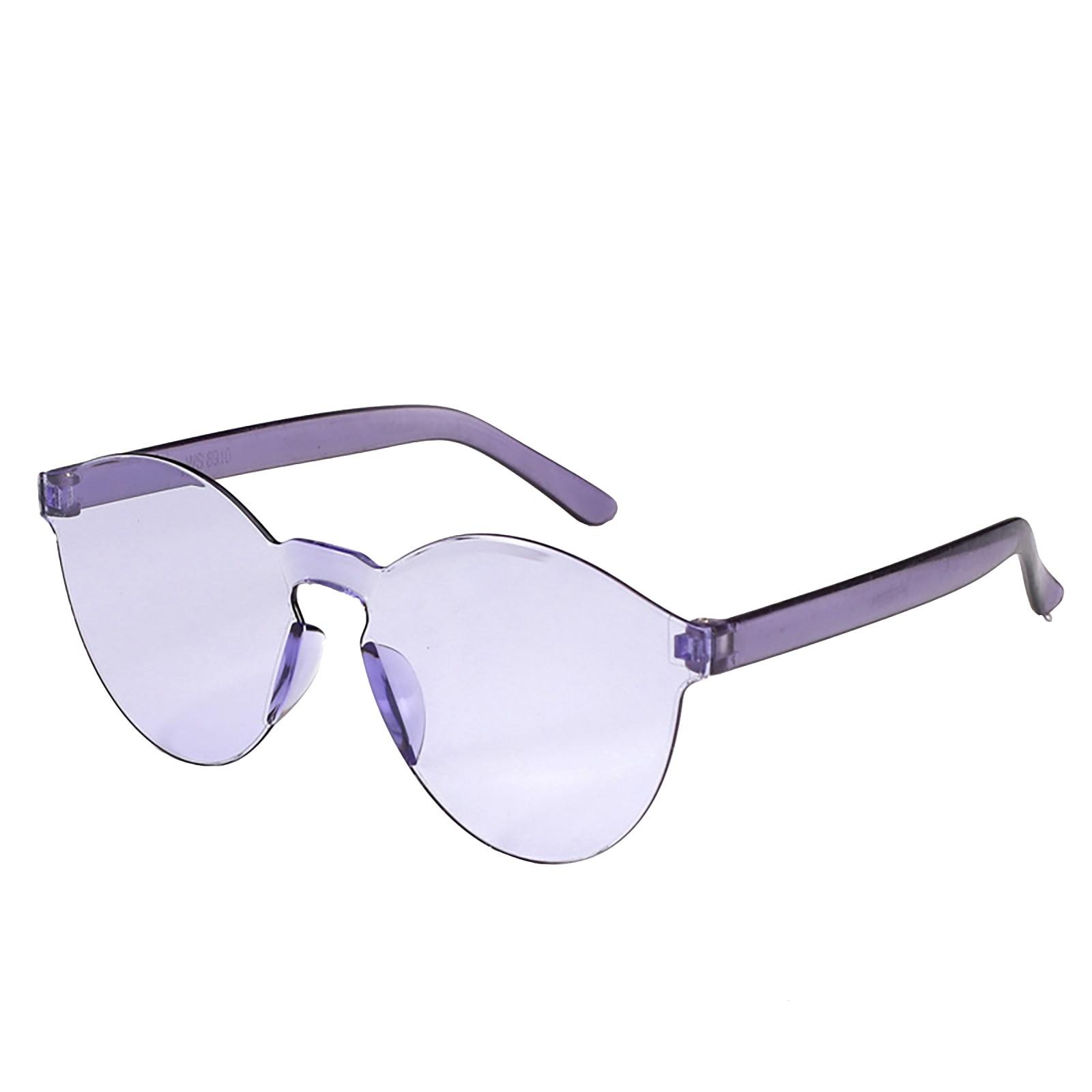 

Rimless Lace Sunglasses Jelly Transparent Sunglasses