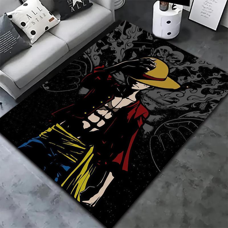 One Piece Logo Carpet Rug For Living Room Bedroom Home Sofa Decoration,kids Play Nonslip Floor Mat