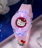 New cartoon primary school children's watch colorful flashing luminous watch doll silicone waterproof electronic watch