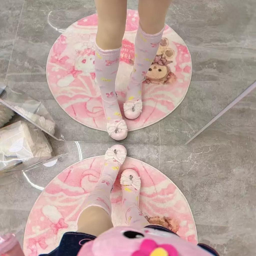 Spring and summer Japanese loli wind mp socks sweet girl cute calf socks lolita lolita socks medium tube socks