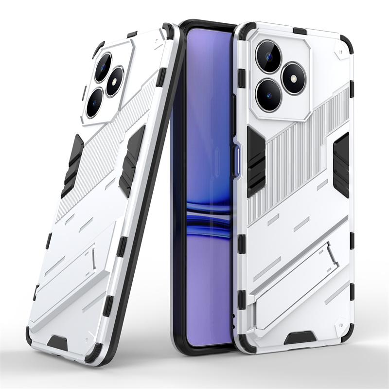 For OPPO Realme C51 Cover Case Realme C51 Capas Shockproof Armor Phone Bumper Kickstand Back Holder Cover Realme C 51 C51 Fundas