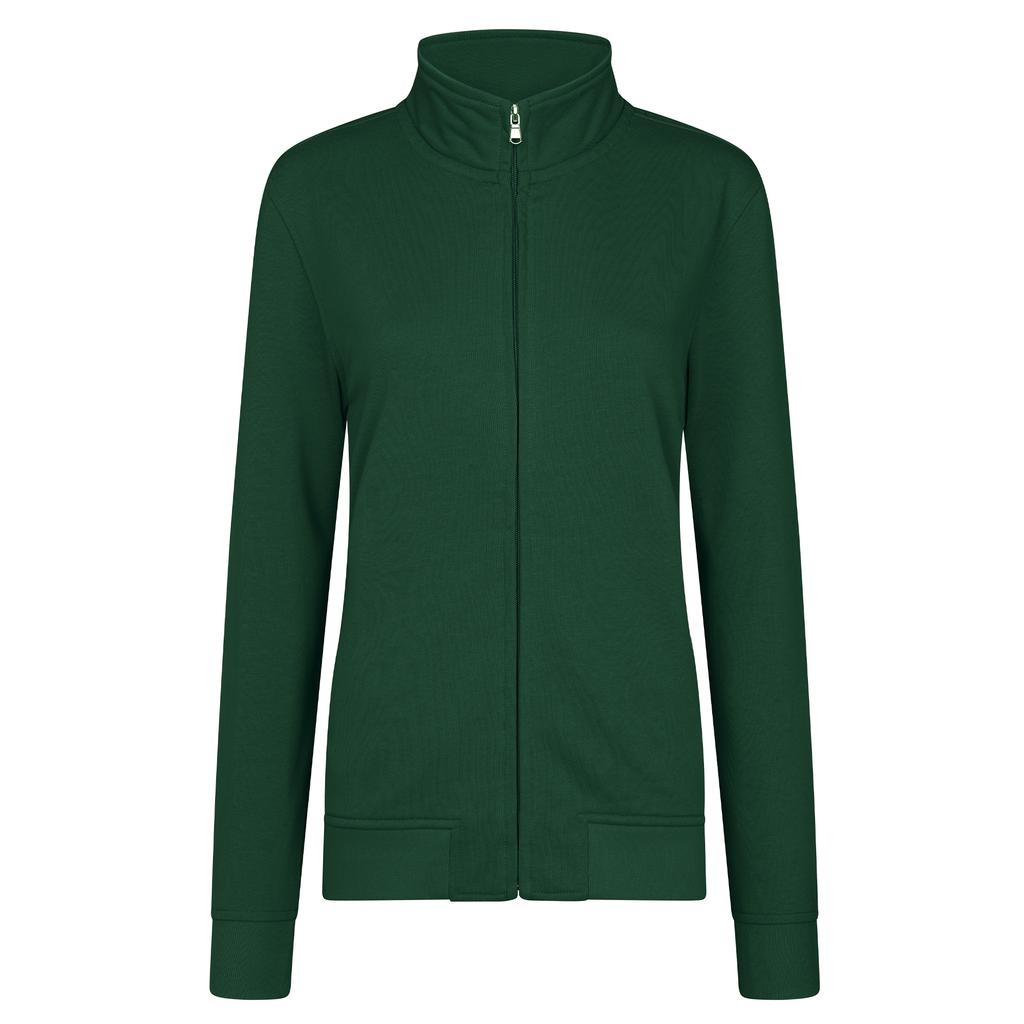 HRM Womens/Ladies Premium Full Zip Sweat Jacket