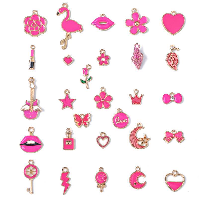 Cute Cartoon Oil Drop Panda Pendant - DIY Bracelet & Necklace Accessory