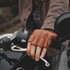 Anti-Slip Riding Protective Gloves Vintage Half Finger Gloves Motorcycle Gloves  Protective Gear