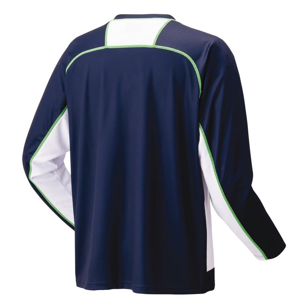 YONEX Unisex Long Sleeve Navy Blue T-Shirt 019