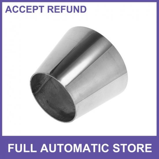 Car Exhaust Pipe Tubing Piping Adapters 2.5  OD to 3.5  OD 304 Stainless Steel
