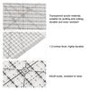 Black Grid Line Patchwork Ruler Accurate Scale Acrylic Sewing Ruler Fabric Cutting Ruler  Sewing