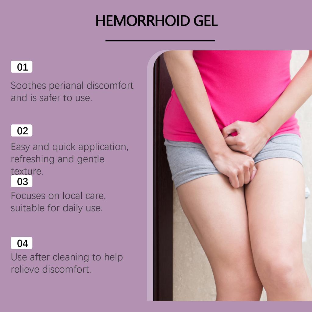 Hemorrhoid Ointment, Perianal Soothing Cream, A Soothing And Gel For Anal Skin Care, Reducing Itching And Swelling