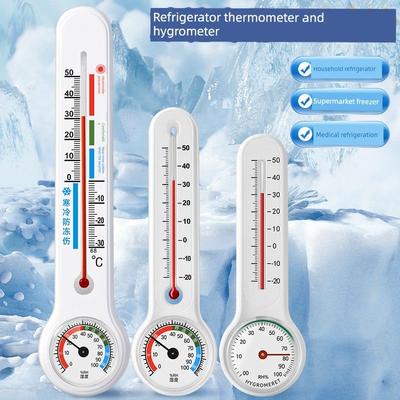 Sanyin Refrigerator Thermometer and Hygrometer for Refrigeration and Freezing, High-Precision Medical Indoor Household Thermometer