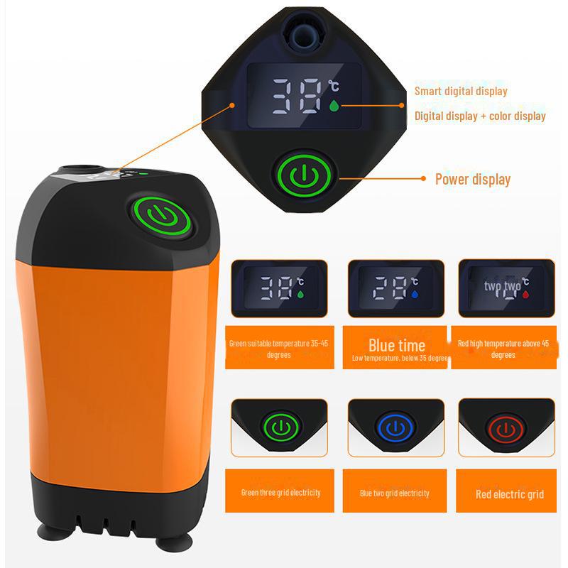 Portable Electric Shower for Outdoor Bathing, Construction Sites, Dormitories, and Rural Homes.