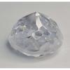 White Zircon Cambodia Natural 51-53 Ct Round Cut Stunning Certified Gemstone
