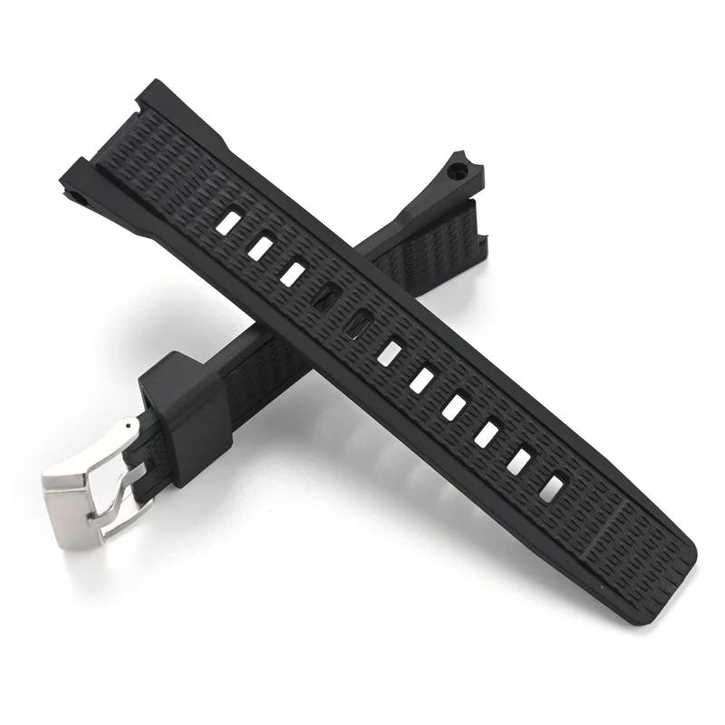 TPU Rubber Strap for Casio G-SHOCK MTG-B3000 Modified Resin Silicone Wrist Band Men Waterproof Mountaineering Watch Accessories