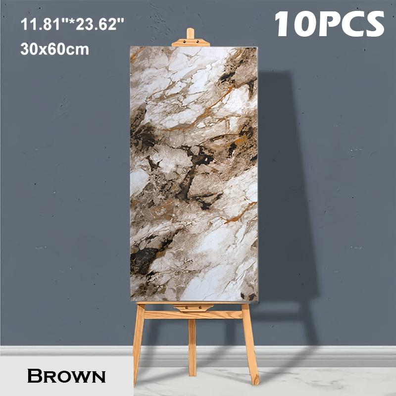 

Домашнее украшение Самоклеящаяся плитка Ванная Кухня Гостиная Водонепроницаемые и влагостойкие настенные наклейки Обои Живопись 30cmX60cm