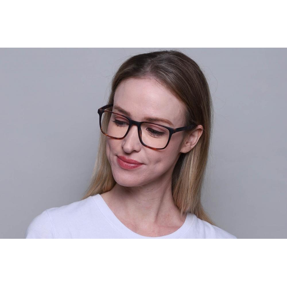 Full Rim Square Dark Tortoise Smartbuy Collection Molave Ac11e Fashion Unisex Eyeglasses