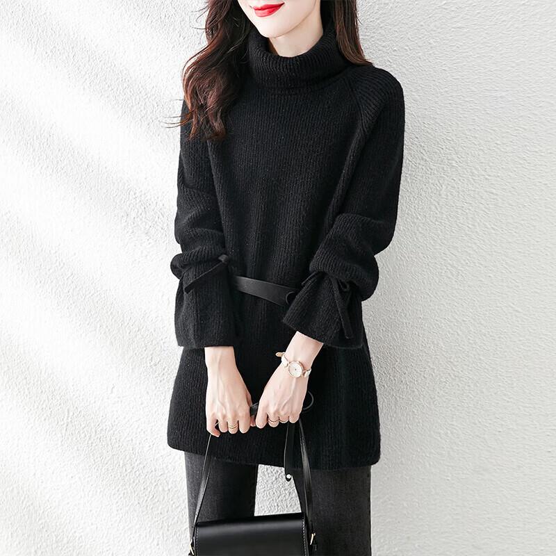 

Women s Slim-Fit Turtleneck Sweater S