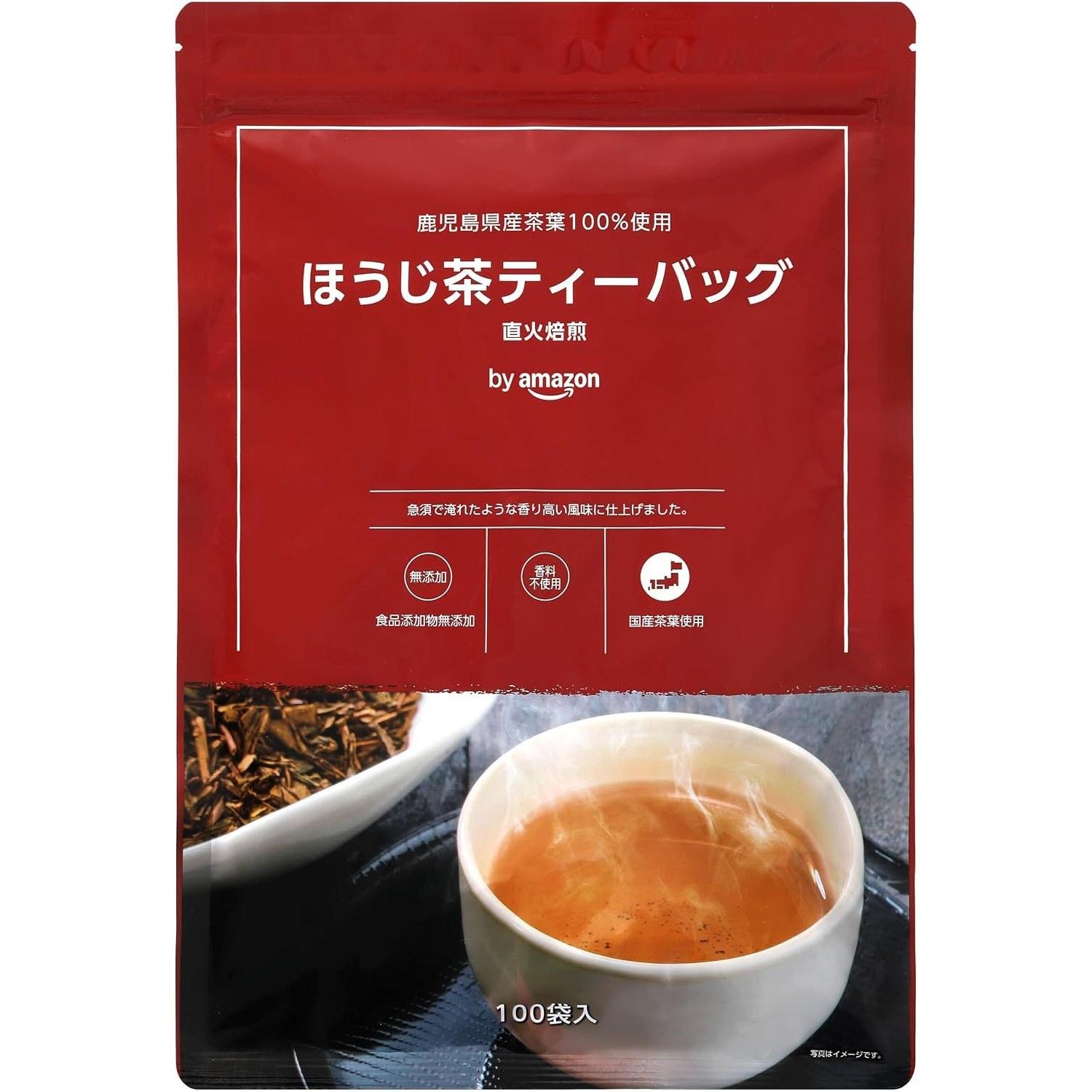 Hojicha Tea Bags 1.8g100 Large Capacity
